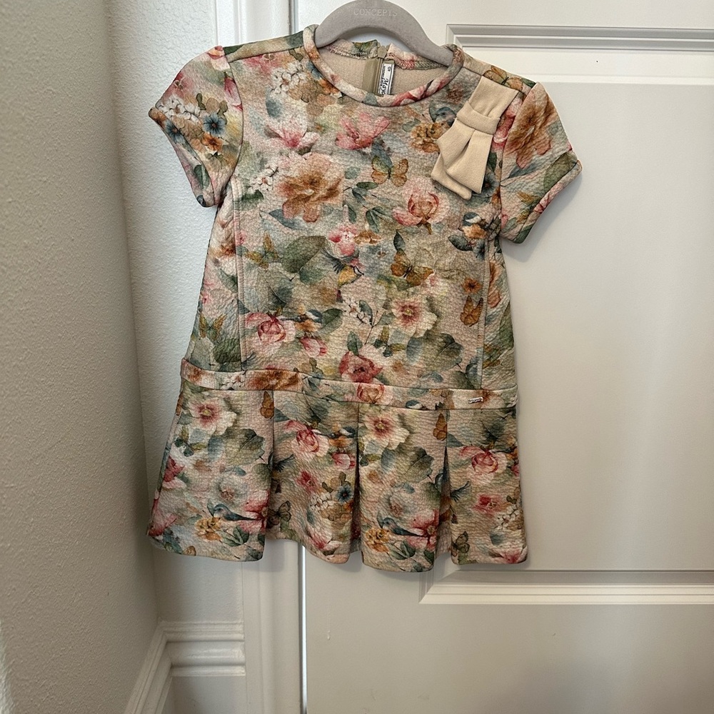 Mayoral floral dress.